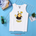 Pikachu vest mannuffed với in siêu bắn vài sinh viên trang phục xu hướng cá tính mùa hè vai-less tay t-shirt 