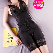 Body-shaped one-piece clothes Summer Postpartum tummy with small belly powerful collection of belly and hip and hip shaping collection of hip and body slimming clothes