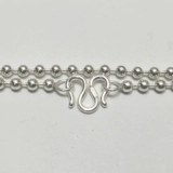 Аксессуары, браслет на ногу, ожерелье, серебро 925 пробы, DIY