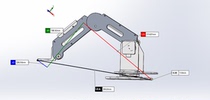 Three-axis mechanical arm drawings support 3D printing support stm32 source code 3D drawings motion solution description