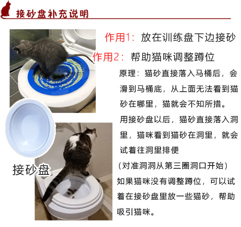 Lỗ miễn phí ~ gửi đĩa cát ~ huấn luyện viên nhà vệ sinh mèo mèo ~ toilet ~ đào tạo nhà vệ sinh - Cat / Dog Beauty & Cleaning Supplies găng tay loại bỏ lông thú cưng