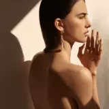 Spot | Amber sceats_leah Древнее сражение на поле боя -Золотая монета Элегантная натуральная жемчужная длинная уха