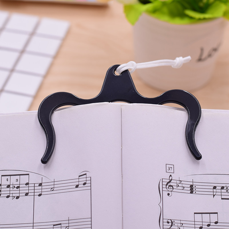 Taiwan Music note stationery M-type spectrum clip Book clip Piano spectrum clip Sheet music clip Pagination clip Spectrum clip exhibition M clip