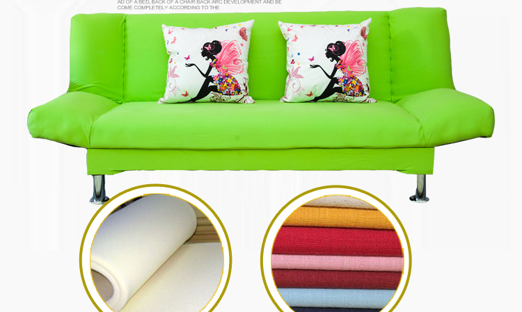 Đơn giản phòng khách sofa giường, có thể gập lại đơn ban công căn hộ nhỏ đúp nhỏ vải ba beanbag - Ghế sô pha ghế sofa lười