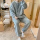 MJ Fleece-311071 Blue (синие брюки)
