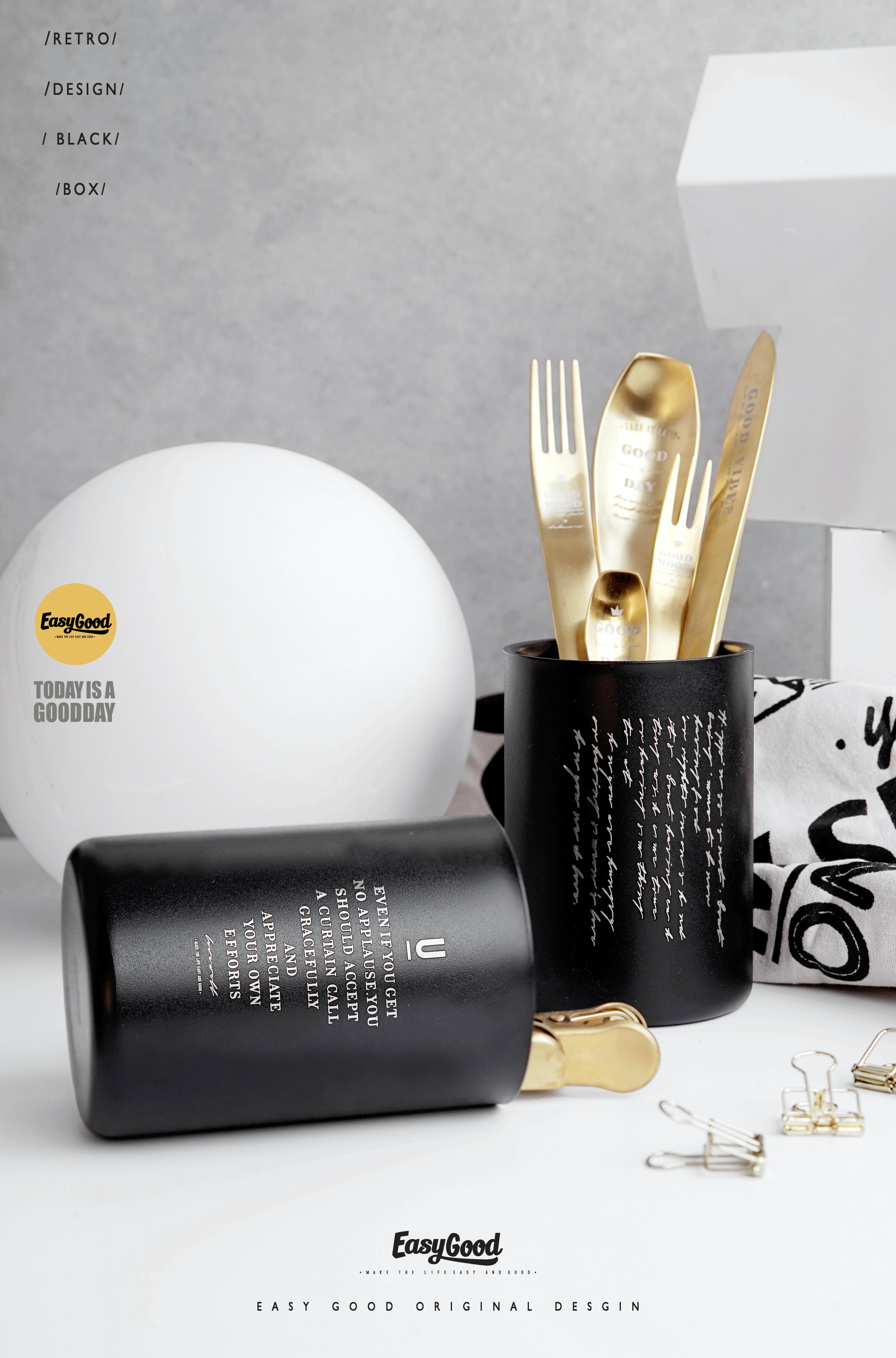 EG Nordic ins multifunctional office containing shelf stationery pen holder cosmetic swing piece containing household finishing cylinder