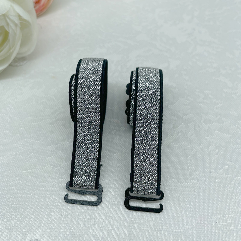 Elastic Black Bright Silk Sexy Ladies Underwear Bra Accessories Straps Bracelets Bra Straps Buy 2 Get 1 Free Buy 3 Get 2 Free