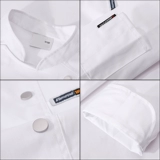 Шеф -повара обслуживание мужское длинное водонепроницаемое масло, надежные шеф -повара кухня отель Западный ресторан, шеф -повар, шеф -повар