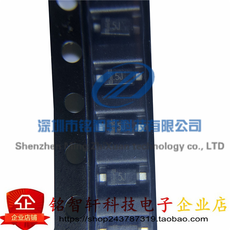 全新原装 贴片稳压二极管 MM1Z18 18V 丝印 5J SOD123 1206 50只