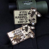 EOD WATCH ME RUN BOMB DISPOSAL IF YOU EMBROIDERY VELCRO CHAPTER TACTICAL BACKPACK stickers ARMY fan ARMBAND MORALE CHAPTER