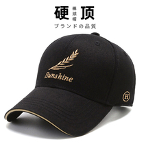 Baseball cap mens spring and summer sunshade cotton new casual outdoor four-season peaked cap trendy brand womens fashion wheat hat