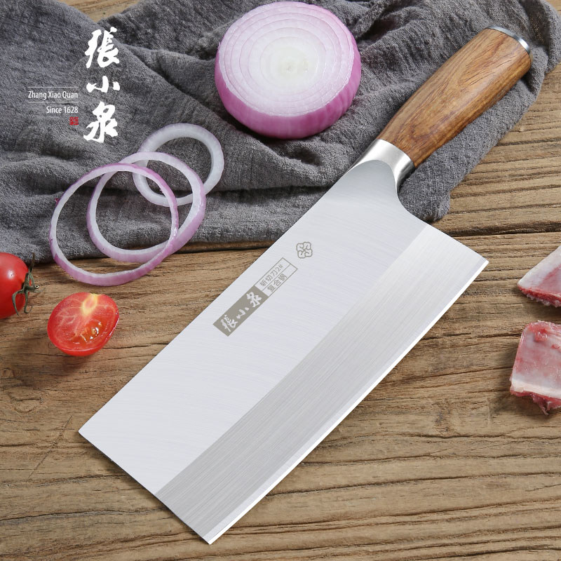Zhang Koiquan Cutter 9 Chrome Steel Chrome Steel Cutting Dual - use Knife Shanghai Chef Chef cut knife
