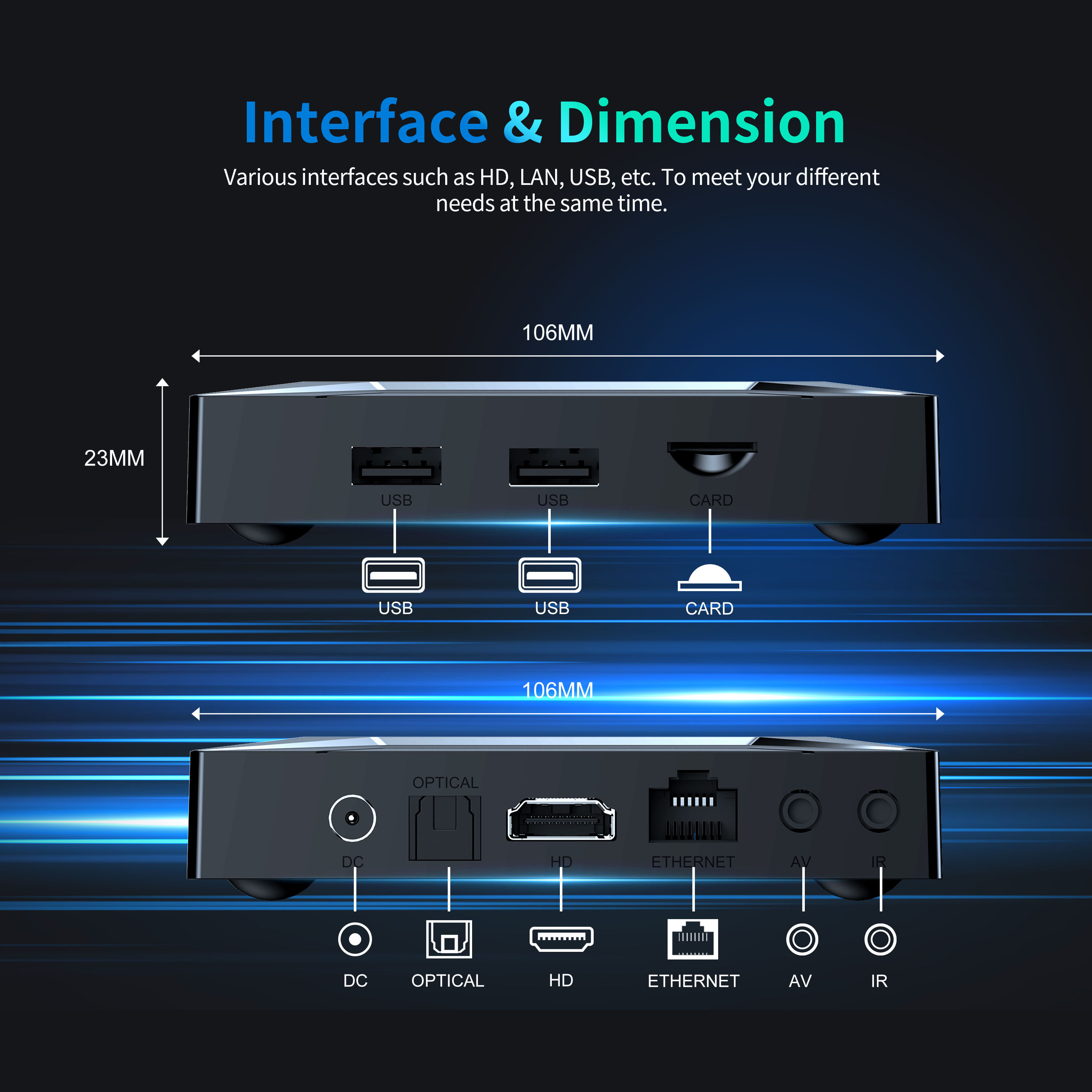HDD-плеер x96 m200 amlogic s905x5m 4k tv box 5g wifi bt5.0 ai-sr 1000m No brand