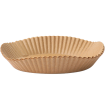 Carrot air fryer special paper plate bowl baking paper silicone oil paper oil-absorbing paper food special non-stick high temperature resistance