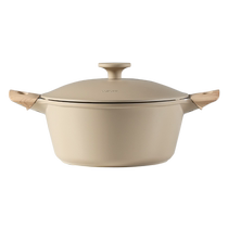 Carrot has a titanium soup pot non-stick pot household frying micro-pressure stew pot steaming milk pot induction cooker gas stove