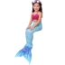 Đuôi nàng tiên cá! Trang phục nàng tiên cá Fish Tail Princess Dress Girl Child Bộ đồ bơi nàng tiên cá Bộ đồ bơi của Kid