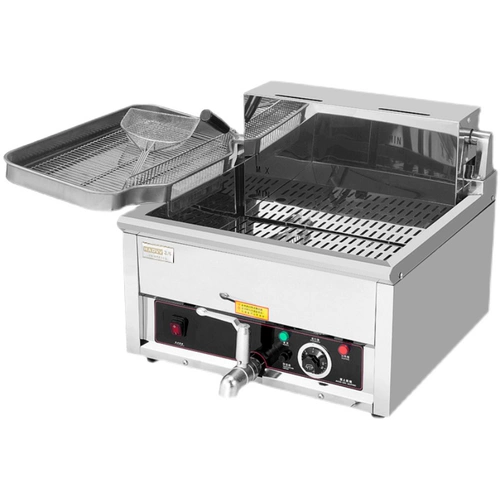 Большой -Коммерческая жареная горшка Коммерческий электрический фритюрный фритюр
