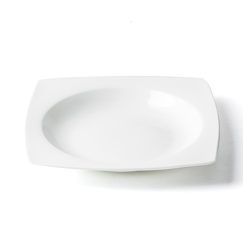 Only embellish ipads porcelain child pure European - style Carlton hotel Japanese creative pendulum Taipei square, western European deep plate