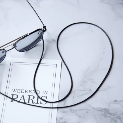 Очки, модная цепь, нескользящий детский ремешок, в корейском стиле