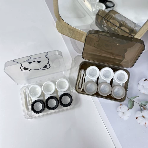 Невидимые портативные очки, коробка, милая брендовая система хранения, простой и элегантный дизайн