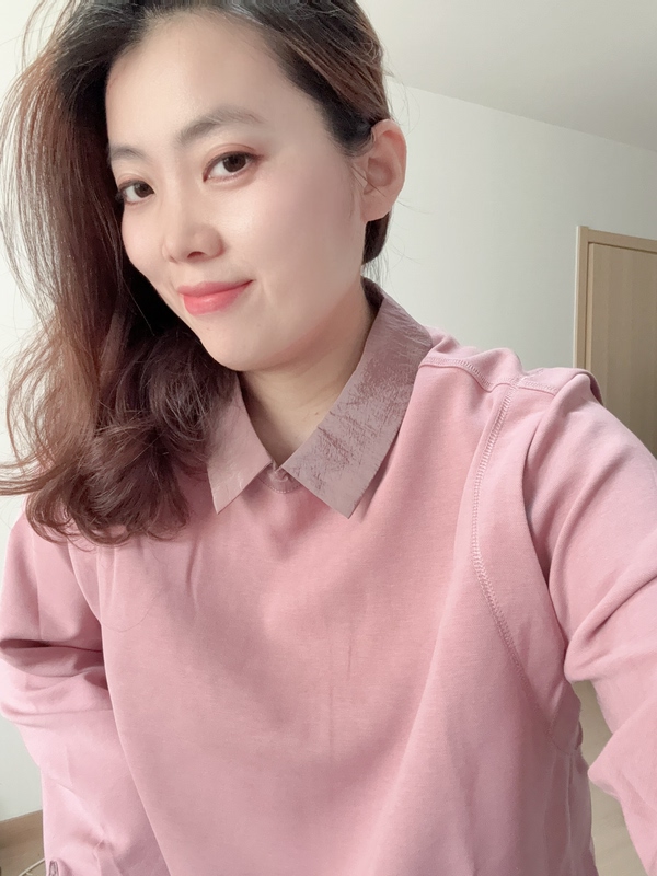 2026 Autumn New Korean Style Loose Slimming Versatile Solid Color Long Sleeve Cotton Coat for Women