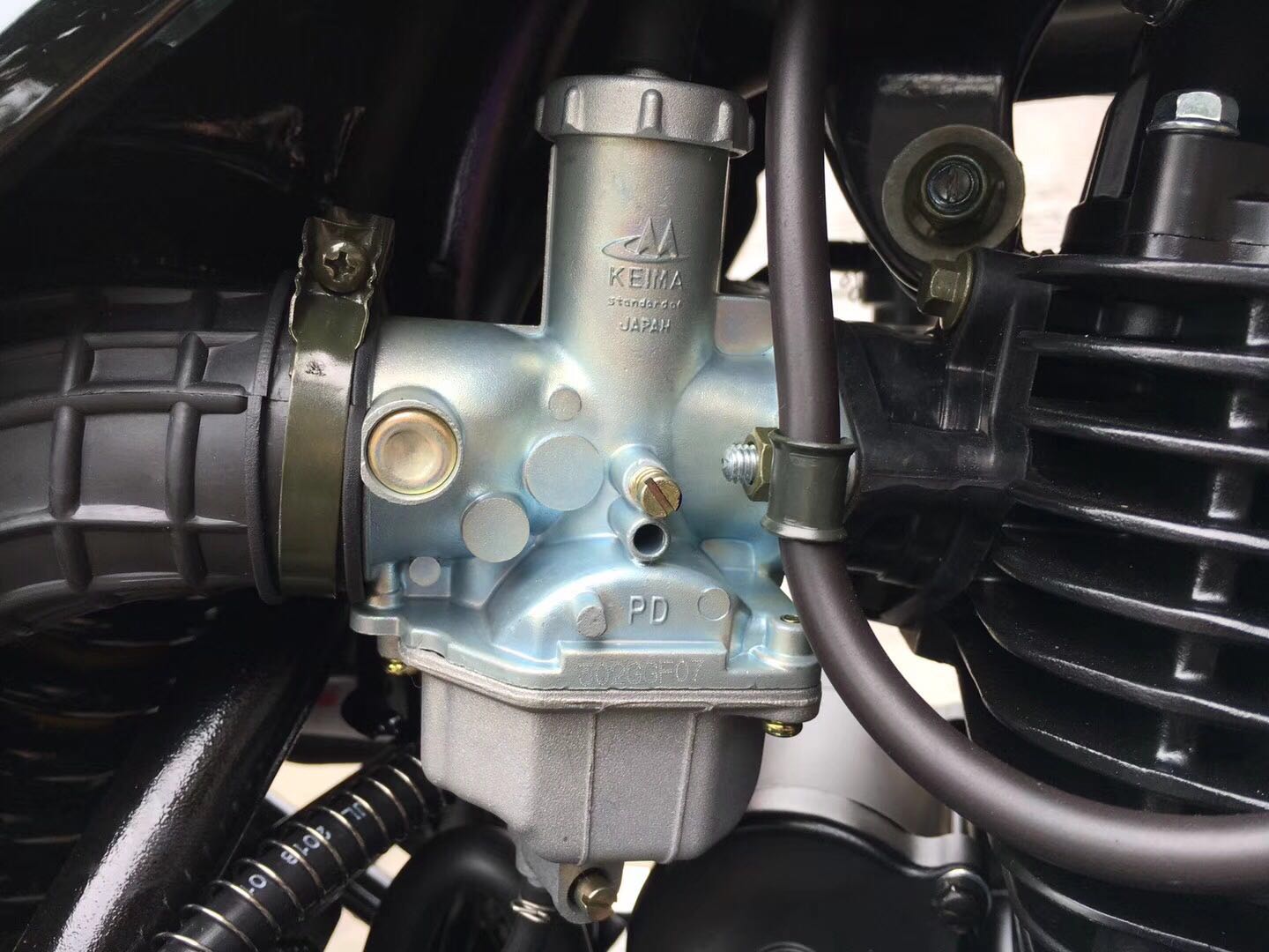 Phiên bản xuất khẩu ăn thịt gà CG200CC cân bằng trục Kama trước và sau phanh đĩa xe máy off-road - Smart Scooter xe thăng bằng starider