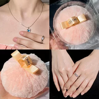 Gecomo symphony meteor high glossy loose powder setting ball fine flashing setting powder to brighten collarbone body glitter powder highlight ball