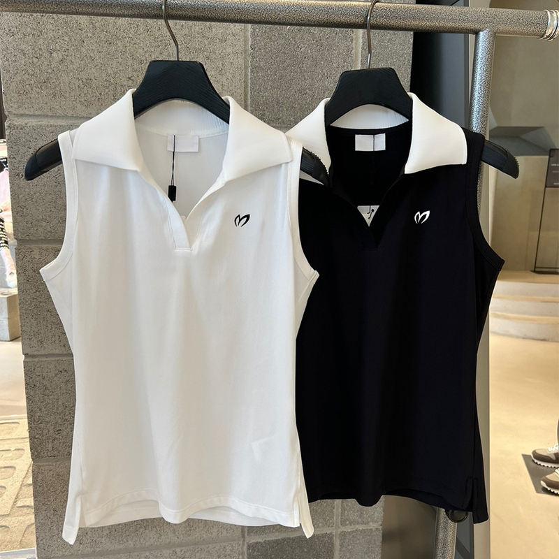 New Golf Clothing Women's Sleeveless Vest Summer Quick-Drying Versatile Slimming Sports Top High-Quality Jersey