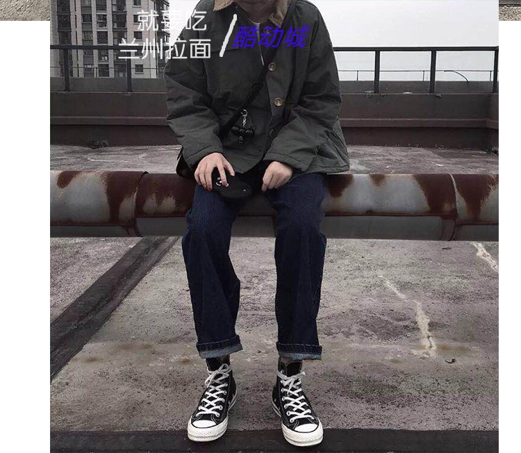 CONVERSE Converse 1970s màu đen cao để giúp giày nam và nữ thấp Giày vải tiêu chuẩn Samsung 162050C / 162058C giày thể thao adidas