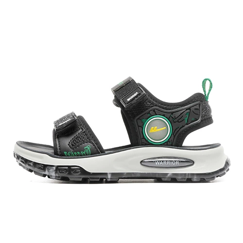 Warrior, летние сандалии для мальчиков, мягкая дышащая универсальная повседневная обувь, 2024 года, мягкая подошва