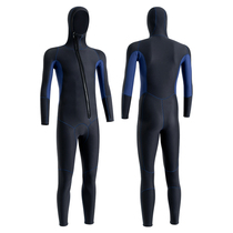 Spot Tandem Cap Wetsuit Men 3MM Warm Winter Bathing Suit Anti-Chill Wet Surf Snorkeling Snorkeling Snorkeling Snorkeling