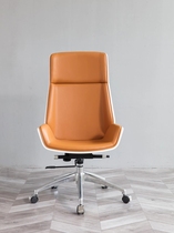  Computer chair Household big chair Boss chair Modern minimalist study office chair lift swivel chair Back chair