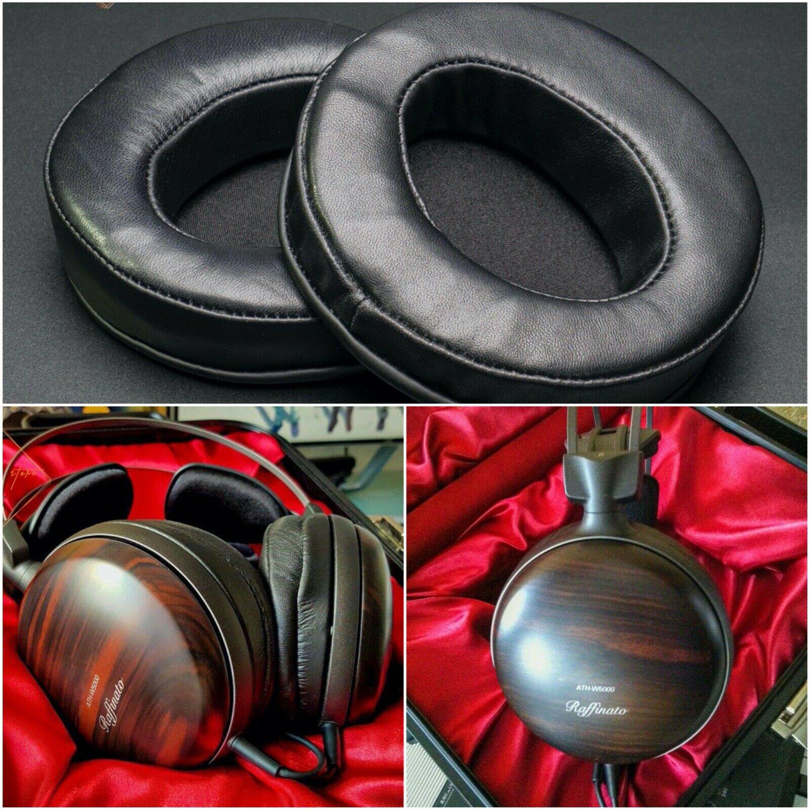 Sheepskin Headphone Sponge Cover for Iron Triangle ATH AD 1000 2000 900 Ear Pad Leather Cover Leather