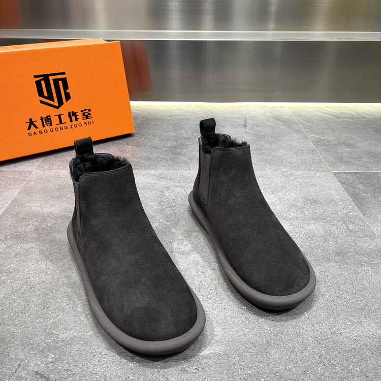 Martin Boots Man Winter Snow Boots Current and Handy Shoes High Help and Thicker Boots