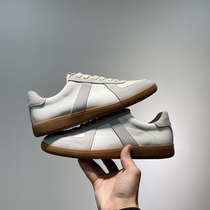 Mens shoes 2022 new genuine leather Argan shoes Korean version Trend soft-bottom Detraining shoes low Help 100 hitch sports casual board shoes