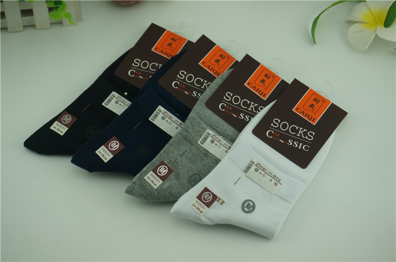 Ý hi đến màu cam đích thực nam cao cấp chải bông không xương cotton mùa đông nam vớ 6 đôi tất vớ nữ
