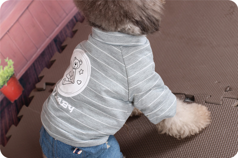Pet Teddy quần áo chó quần áo mùa thu và mùa đông VIP hơn gấu con chó nhỏ schnauzer mèo Keji bốn chân - Quần áo & phụ kiện thú cưng áo mèo