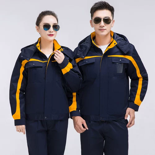 OIUUD Зимний пуховик для работы, куртка, увеличенная толщина