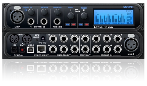 Motu Madou UltraLite AVB звуковая карта звуковой интерфейс Аудиозаписи USB Sound Card