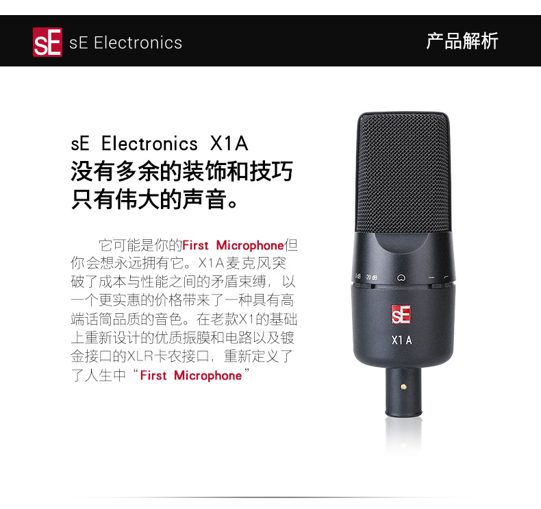 sE Electronics X1 A VP màu đỏ kỷ niệm nhạc cụ micrô neo tụ micro - Nhạc cụ MIDI / Nhạc kỹ thuật số mic 2