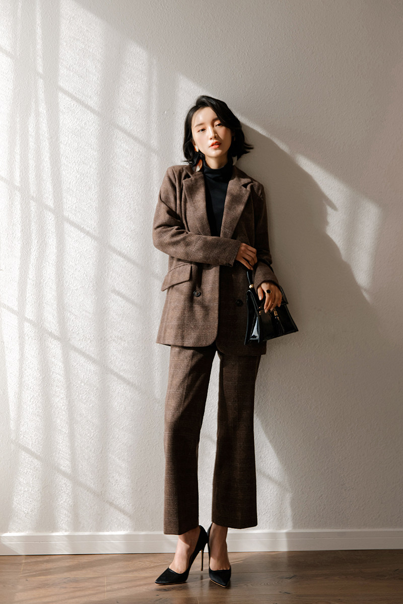 Veste pour femme KAERO en Laine - Ref 3219899 Image 14