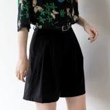 Летний пиджак классического кроя для отдыха, шорты, штаны, высокая талия, свободный прямой крой