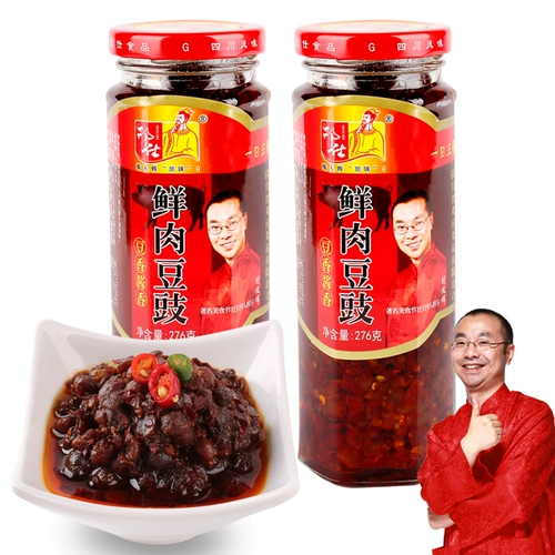 邓仕 Свежее мясо Tempeh 276g*2 Бутылка из красного масла спрыгнуто рисовая лапша.