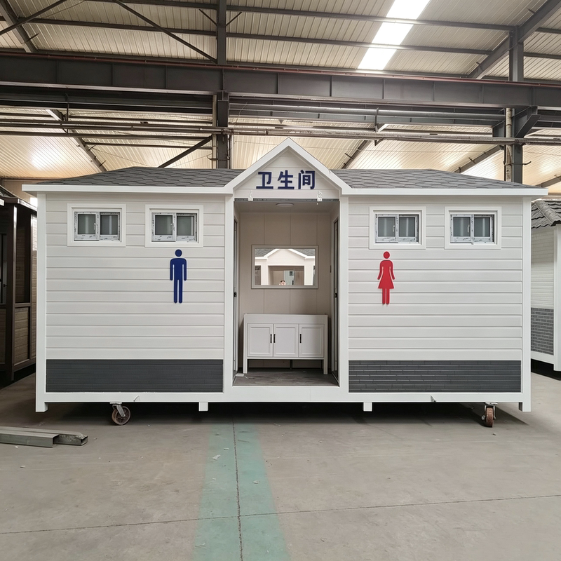Mobile Public Toilet, Outdoor Restroom for Scenic Areas and Construction Sites, Temporary Toilet, Finished Integrated Eco-Friendly Public Toilet Mobile Public Toilet, Outdoor Restroom for Scenic Areas and Construction Sites, Temporary Toilet, Finished Integrated Eco-Friendly Public Toilet
