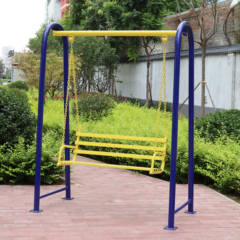 Space children's chair swing leisure swing chair Outdoor fitness equipment Outdoor community park sports path