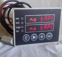 High brightness magnetic grid ruler digital display table Woodworking stone cutting machine row drilling digital tube magnetic grid digital display table