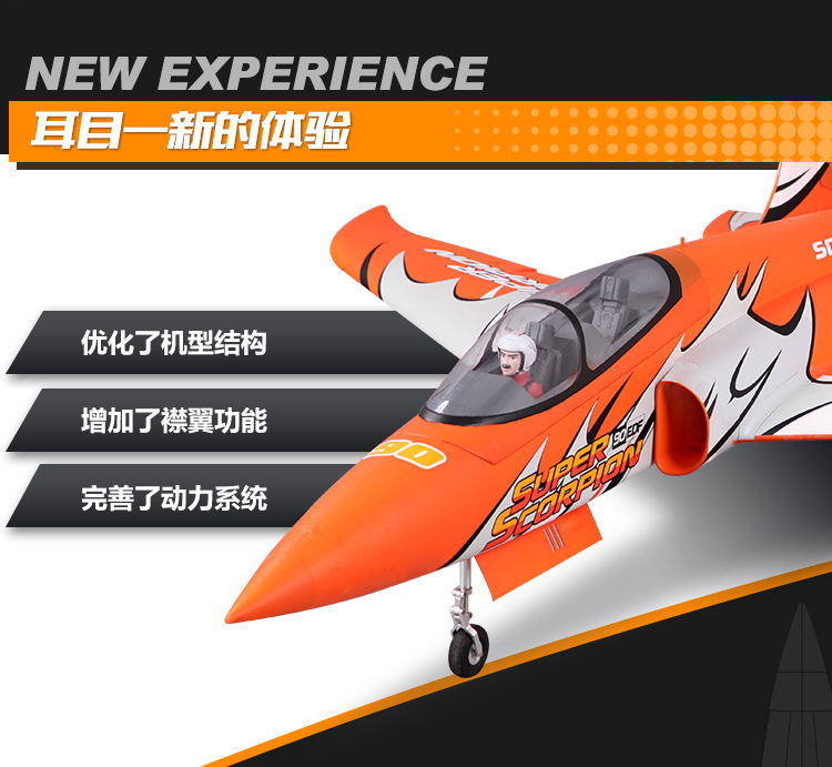 Máy bay FMS New 90MM Dice Orange RC Máy bay chiến đấu điều khiển từ xa cánh cố định lớn - Mô hình máy bay / Xe & mô hình tàu / Người lính mô hình / Drone mô hình xe tank