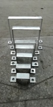 Customized processing of flat iron square clamps square hoop clamps galvanized pipe clamps several-shaped pipe clamps U-shaped clamps riding clamps