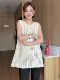 Korean Style Knitted Sweater Spring Wear for Women 2026 New Design Hollow-Out Mid-Length Sleeveless Vest Early Spring Top