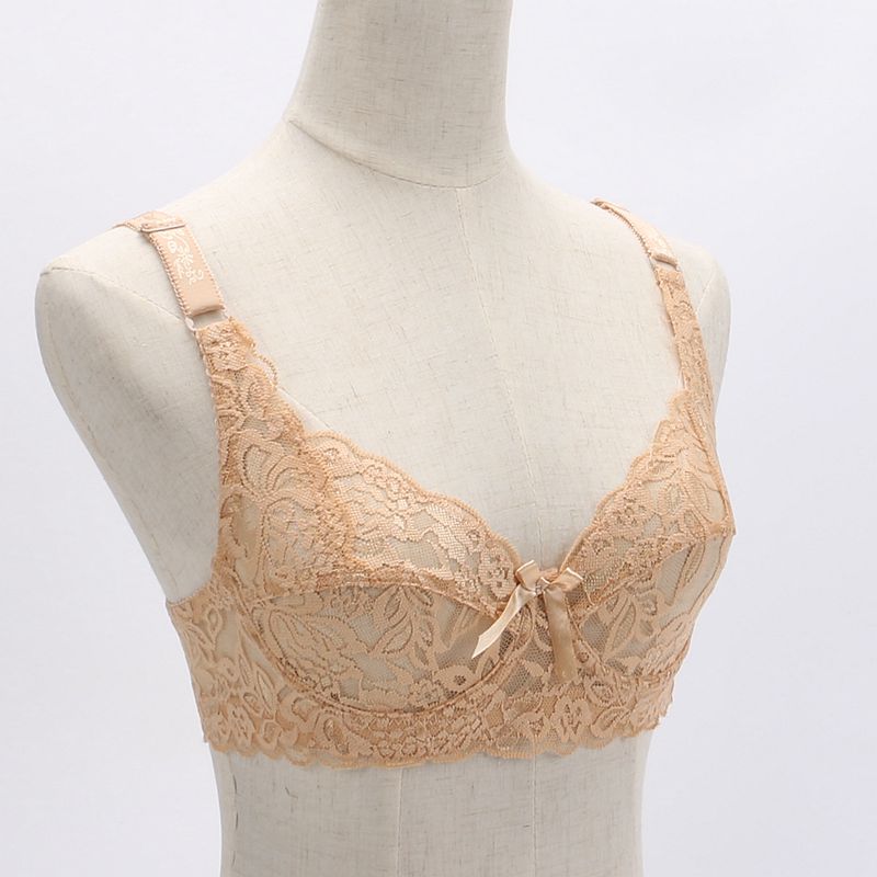 Sponge ren siêu đơn giản braless womens áo ngực mỏng lót thiếu.